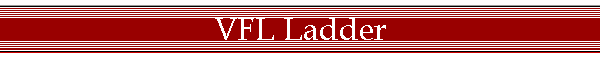 VFL Ladder