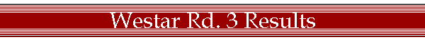 Westar Rd. 3 Results